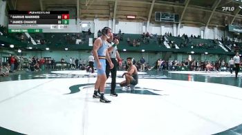 157 lbs Semifinal - James Chance, Kent State vs Darius Marines, Michigan State