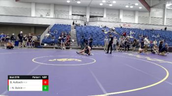 135 lbs Champ. Round 3 - Nate Dulcie, Massillon Perry vs Braylenn Aulbach, Michigan Grappler RTC