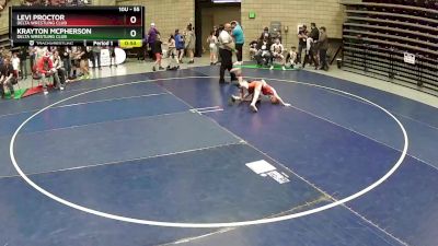 55 lbs Cons. Round 2 - Krayton McPherson, Delta Wrestling Club vs Levi Proctor, Delta Wrestling Club