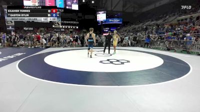 126 lbs Champ. Rd Of 128 - Exavier Torres, KS vs Easton Bylin, WA
