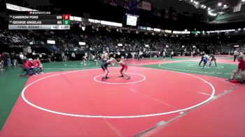 130 lbs Cons. Round 1 - Cameron Foss, NWW2 vs George Angelas, MVL1