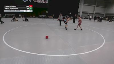 150 lbs Cons. Quarters - James Ferguson, The Best Wrestler vs Chase Godwin, Ohio