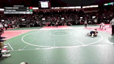 120 lbs Cons. Round 4 - Tucker Perl, Unattached vs Dominik Keezer, ARC3