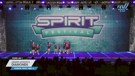 Legend Athletics - Diamonds [2023 L1.1 Youth - PREP - A Day 1] 2023 Spirit Fest Grand Nationals