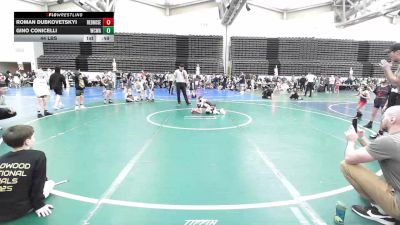 44 lbs Rr Rnd 8 - Roman Dubkovetskyi, RedNose K3 vs Gino Conicelli, Wrecking Crew Wrestling Academy