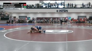 132 lbs Round 1 (16 Team) - Sawyer Grimsley, Brantley County HS vs Philip Holloway, Mt. Pisgah Christian School