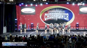 Rain Athletics - Crystal [2026 L1 Junior - Flex Day 1] 2026 Cheer Power Grand Nationals