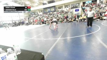 130 lbs Cons. Semi - Addison Hills, Green Canyon vs Abbie Colvin, Roy