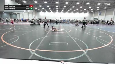 65 lbs Rr Rnd 3 - Liam Donlon, Mat Warriors Black - EL vs Will Steiner, Forge ELM 1 - EL