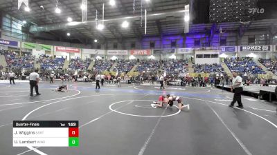 70 lbs Quarterfinal - Jacen Wiggins, North Fork Miners vs Uriah Lambert, Windsor Middle School