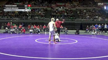 120 lbs Final - Rocklin Zinkin, Buchanan vs Carlos Melgoza, Kingsburg