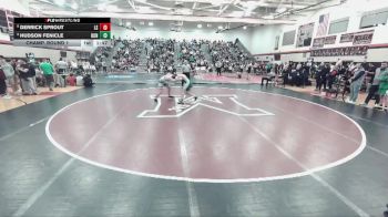 145 lbs Champ. Round 1 - Hudson Fenicle, Donegal Hs vs Derrick Sprout, Lampeter Strasburg Hs
