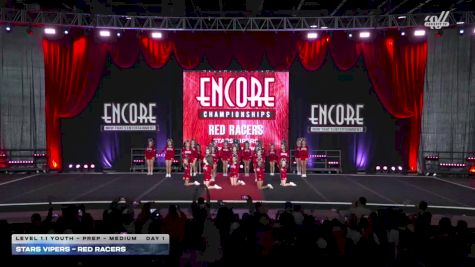Stars Vipers - Red Racers [2025 L1.1 Youth - PREP - Medium Day 1] 2025 Encore Grand Nationals