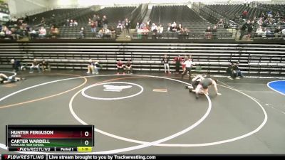 168 lbs Cons. Round 5 - Carter Wardell, Syracuse High School vs Hunter Ferguson, Weber