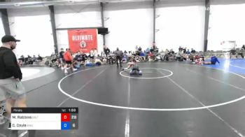 54 kg Final - McKinley Robbins, Sebolt Wrestling Academy vs Caleb Coyle, MWC Wrestling Academy