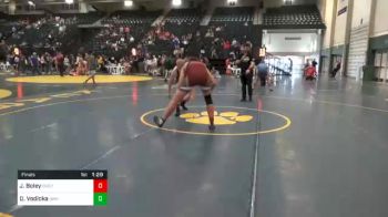 195 lbs Final - Jesse Boley, Cheyenne Mountain Wrestling Club vs Dylan Vodicka, David City