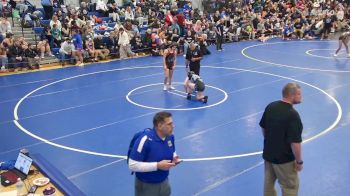 120 lbs Cons. Round 4 - Aria Gerlock, Midlakes vs Nevaeh Senik, Niagara Wheatfield