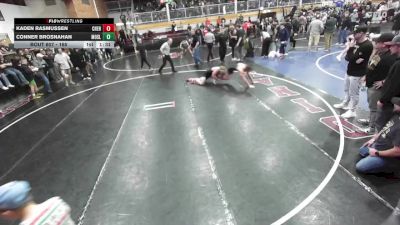 165 lbs Cons. Round 4 - Kaden Rasmussen, Cheney vs Conner Brosnahan, Moses Lake