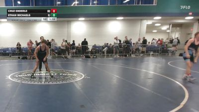 120 lbs Consi Of 64 #2 - Cruz Enderle, MO vs Ethan Michaels, NJ