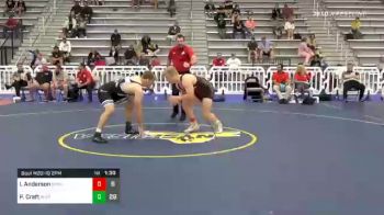 195 lbs Semifinal - Isaiah Anderson, Team Carnage vs Peyton Craft, Team Shutt North