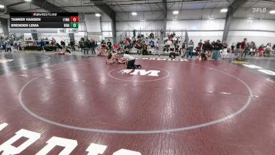 150 lbs Round 3 (8 Team) - Brenden Lema, Highlands Ranch vs Tanner Hansen, Lyman