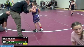 90 lbs Cons. Round 2 - Rhett Pflueger, Hartselle vs Bryce Stevenson, Lionheart Wrestling Club