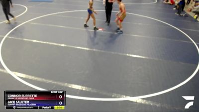 114 lbs Round 1 - Connor Surrette, Pinnacle Wrestling Club vs Jace Saulter, Summit Wrestling Academy
