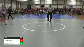 132 lbs Round Of 32 - Kain Sanders, Redbulls vs Kole Brower, Young Guns