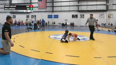 45 lbs Cons. Semi - Mila Arcenia, Nightmare Wrestling Club vs Henry Hellar, Capital City Wrestling Club