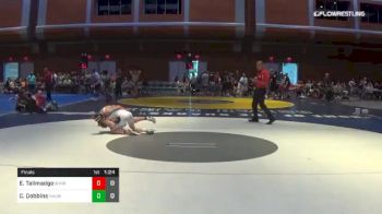 106 lbs Final - Evan Tallmadge, Shore Thing Surf vs Caden Dobbins, Team Nauman White