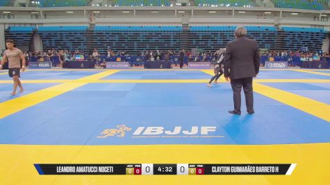 Clayton Guimarães Barreto H vs Leandro Amatucci Noceti 2026 CBJJ Brazilian Jiu-Jitsu Championship No-Gi