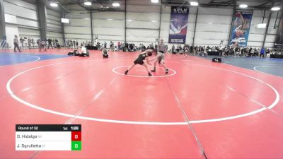 100 lbs Round Of 32 - Dorian Hidalgo, NY vs Jaxon Sgrulletta, CT