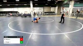 180 lbs Consolation - Michael Mocco, FL vs Jason Singer, PA