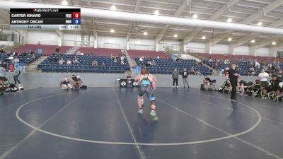 144 lbs Carter Kinard, Pennsylvania Red vs Anthony Oscar, Ohio