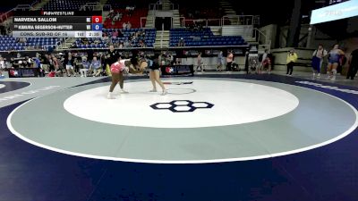 170 lbs Cons. Sub-rd Of 16 - Narvena Sallom, NE vs Kimura Segerson-Hutter, WI