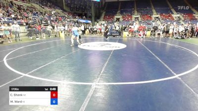 170 lbs Round Of 128 - Carson Shank, NE vs Madison Ward, MI