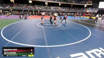 5A 132 lbs Quarterfinal - Bryce Palmer, Comal Smithson Valley vs Brandon Smith, Dumas