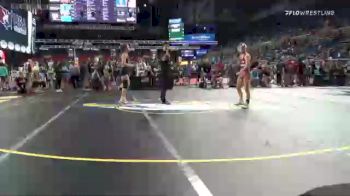 112 lbs Consi Of 32 #2 - Hannah McCarley, New York vs Adyson Lundquist, Iowa