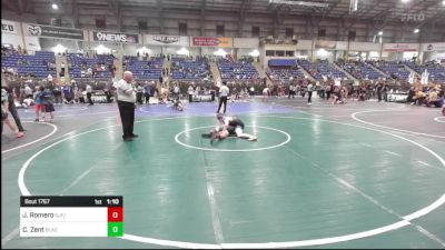 126 lbs Final - Jonathon Romero, Sjf/hac vs Corbin Zent, Black Hills Wr Acd