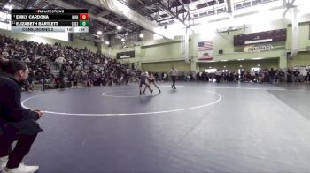 130 lbs Cons. Round 2 - Elizabeth Bartlett, GRANADA HILLS vs Emily Cardona, MONROE