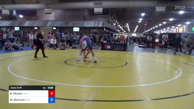 86 kg Cons 8 #1 - Benjamin Mower, Oklahoma vs Michael Bartush, Buffalo Valley Regional Training Center