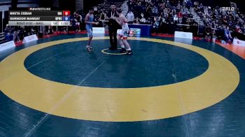 48kg Round 2 - Nikita Ceban, Unaffiliated AB vs Gurnoor Mangat, Miri Piri Wrestling Club