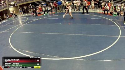 64 lbs Semifinal - Tyson Linnell, Stallions Wrestling Club vs Daze Johnson, JWC