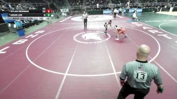 II-126 lbs Cons. Semi - Dylan Newman, Falconer/Cassadaga Valley vs Aidan Lee, John Glenn