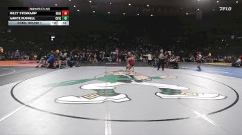 6A/5A Girls 105 Cons. Round 1 - Riley Stenkamp, Redmond Girls vs Janice Russell, Corvallis Girls