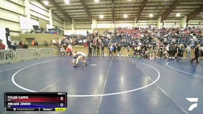 132 lbs Cons. Round 2 - Jaiden Moreland, MT vs Danny Hardesty, NV