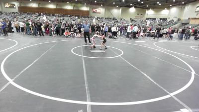 54 lbs 3rd Place - Jaynie Stoddard, Elko WC vs Amara Boone, Other Team