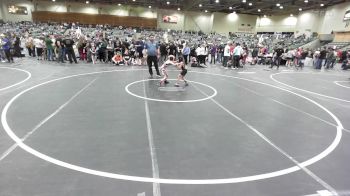 54 lbs 3rd Place - Jaynie Stoddard, Elko WC vs Amara Boone, Other Team