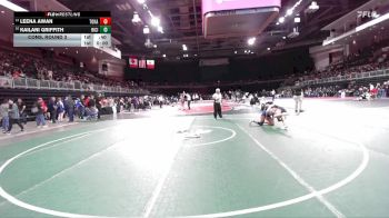 115 lbs Cons. Round 3 - Leena Awan, Tokay vs Kailani Griffith, River City