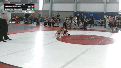 67 lbs Cons. Rd Of 16 - Emmett Fletcher, Outlaw Wrestling Club vs Augustus Gallaher, Walla Walla Wrestling Club